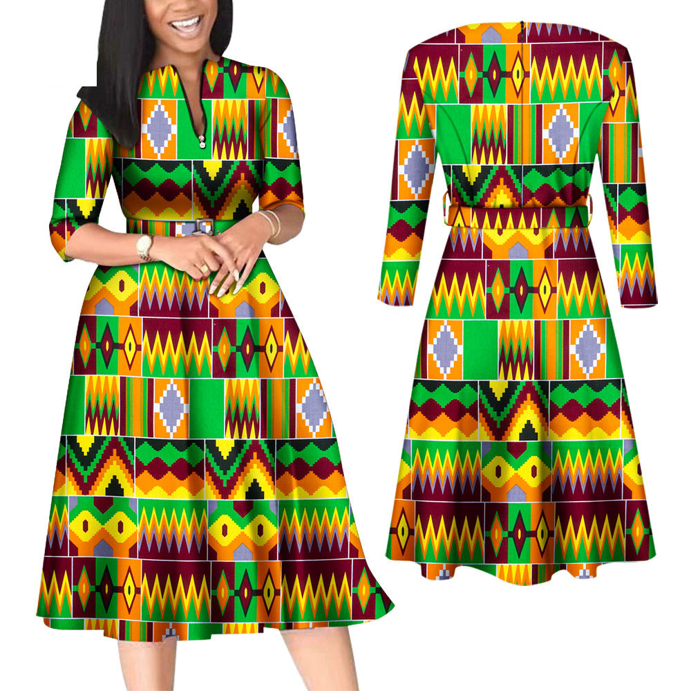 Women's Cotton African Cross-border Printed Party Clothing