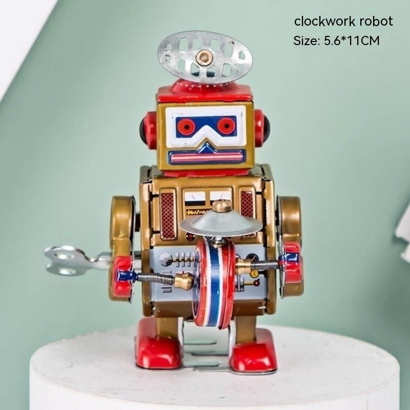 Machine Gong 80 S Soldier Nostalgic Toy Retro Drum Iron Toy Drum Children's Spring Small Guard