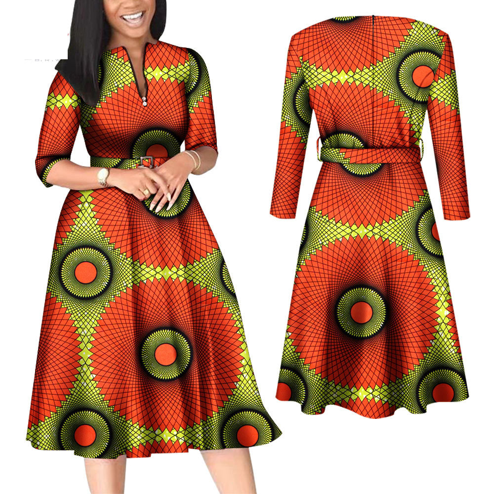 Women's Cotton African Cross-border Printed Party Clothing