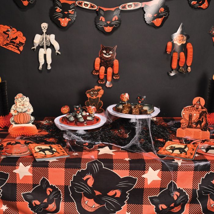 Vintage Halloween Tissue Dancers - 3 Piece Set