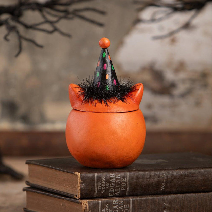 Green Eyed Copper Cat by Johanna Parker for Bethany Lowe Designs