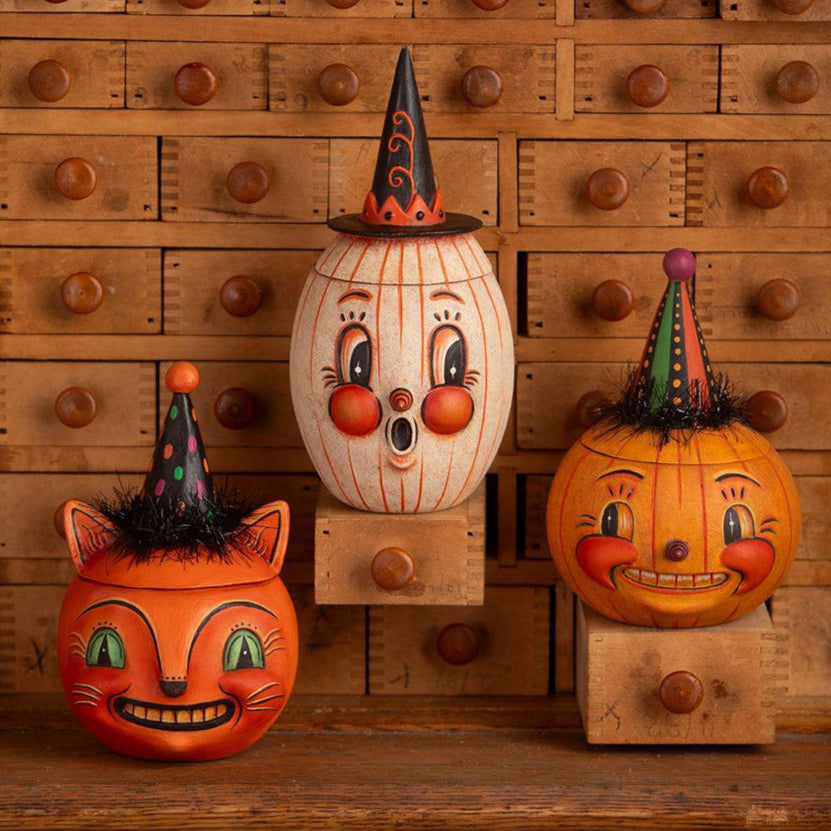 Green Eyed Copper Cat by Johanna Parker for Bethany Lowe Designs