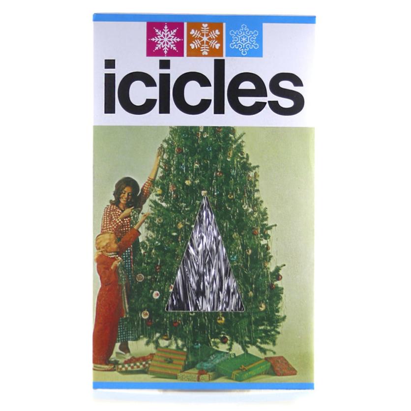 Retro Icicles for Christmas Tree