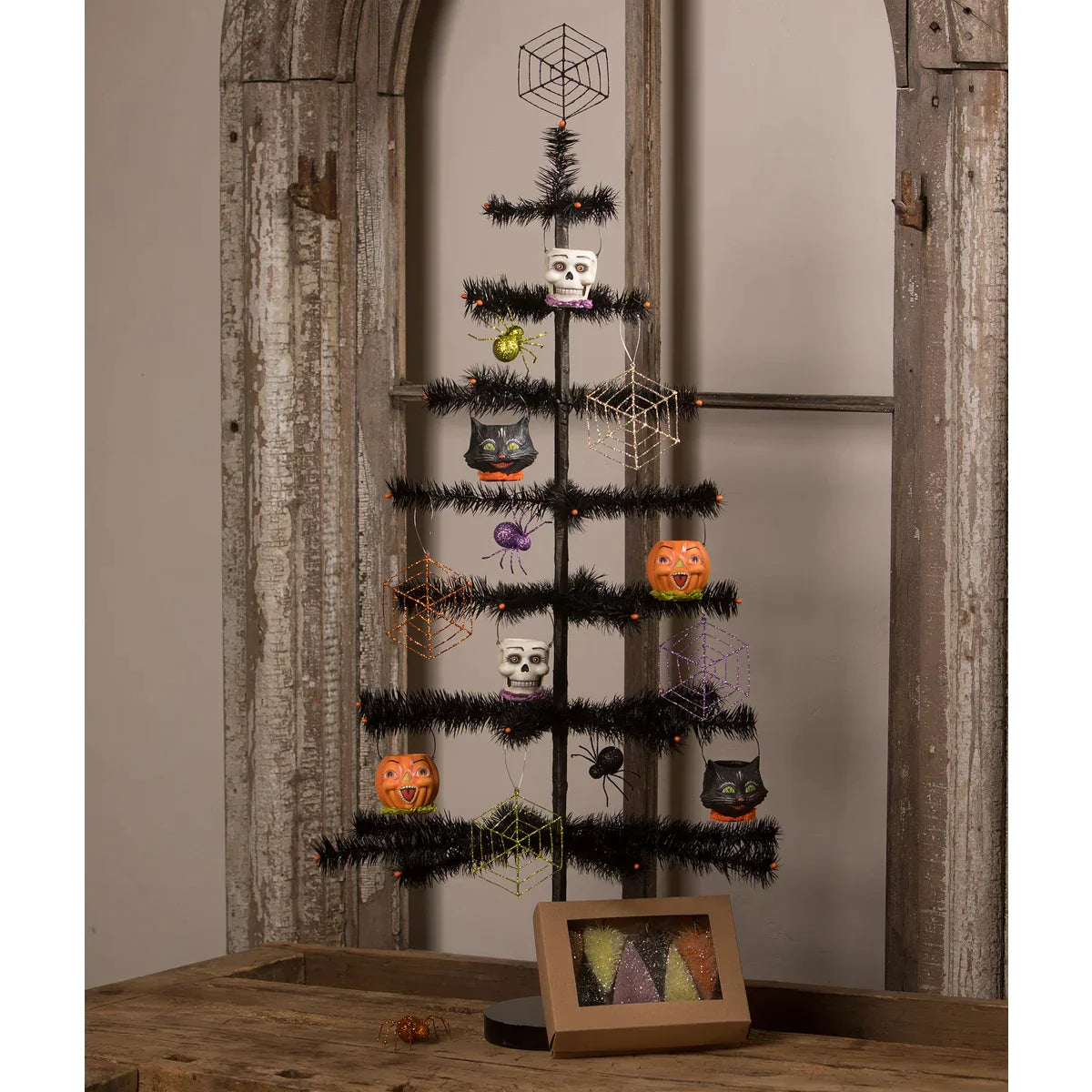 Kitty Bucket Ornament Mini by Bethany Lowe Designs