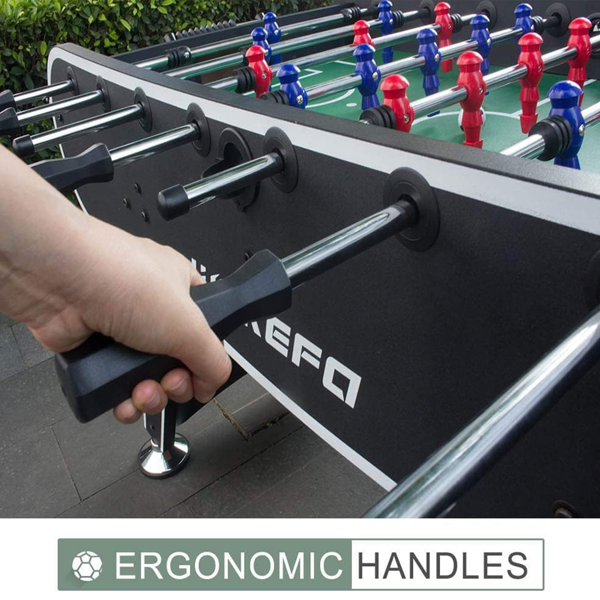 Large Premium Full-Size Soccer Foosball Game Table (SAK96312)