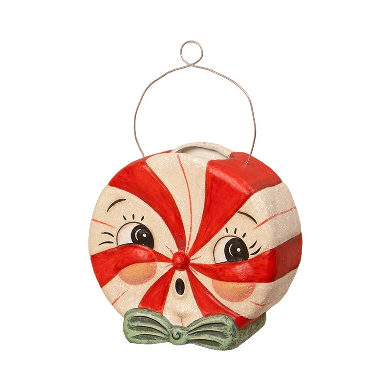 Large Singing Merrymint Bucket by Johanna Parker for Bethany Lowe