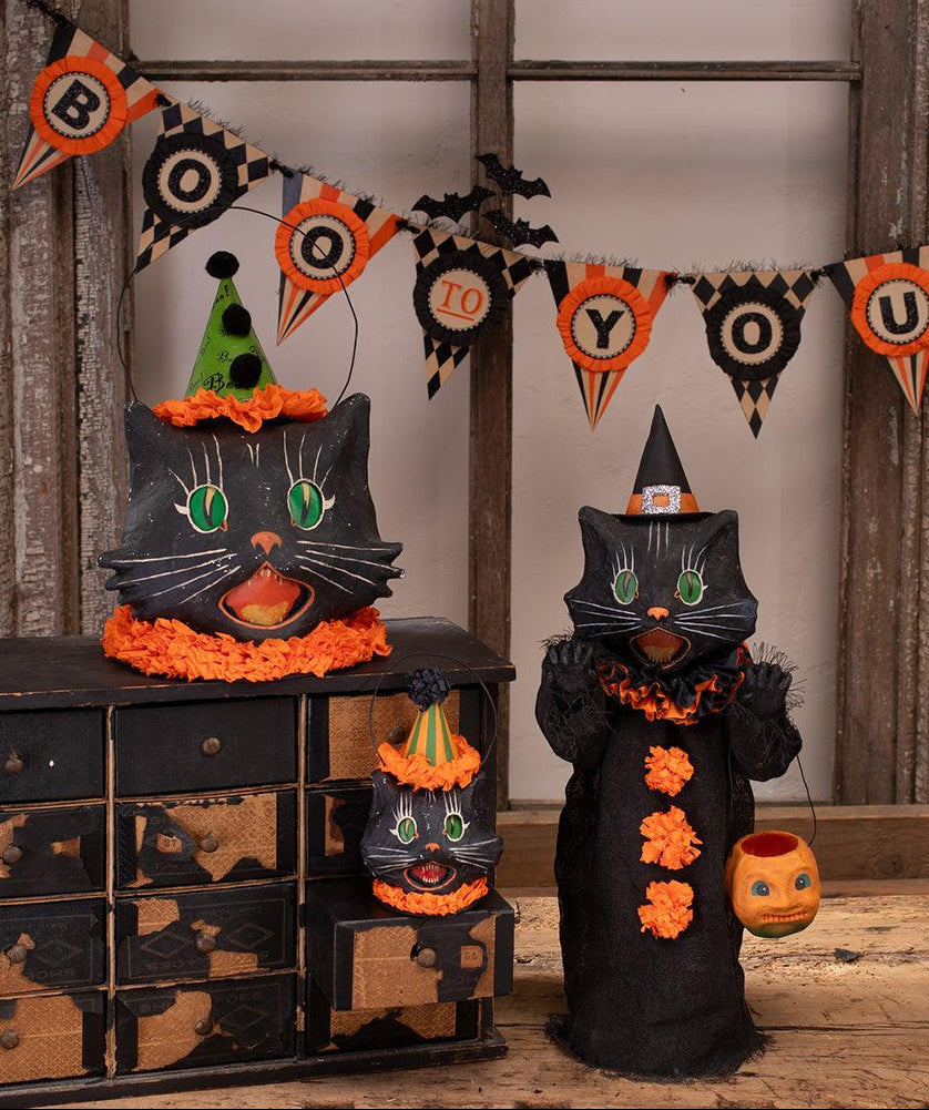 Medium Scaredy Cat Ghoul by Bethany Lowe Designs