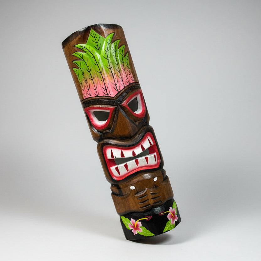 Medium Wooden Tiki Mask