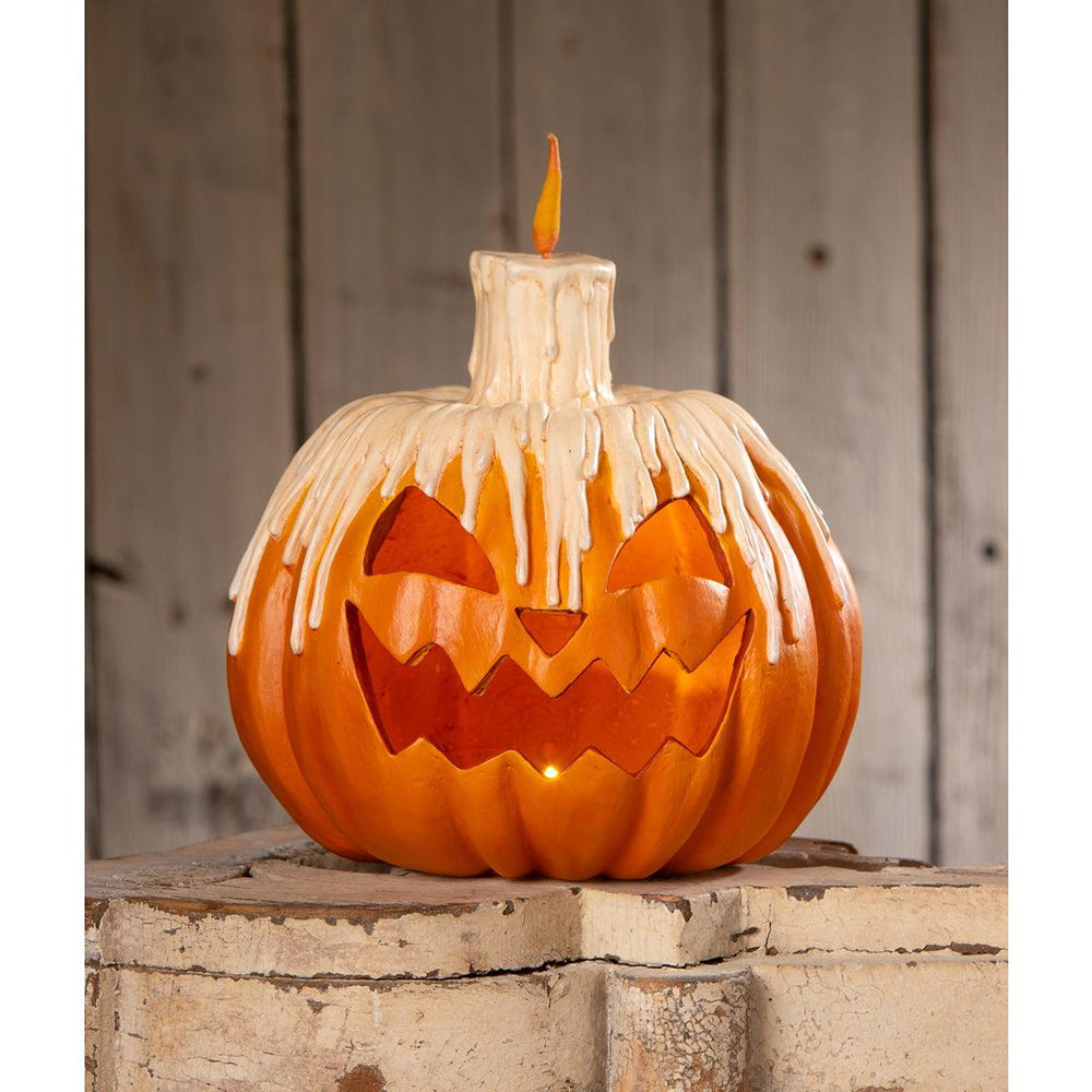 Melting Midnight Glow Pumpkin by Bethany Lowe Designs