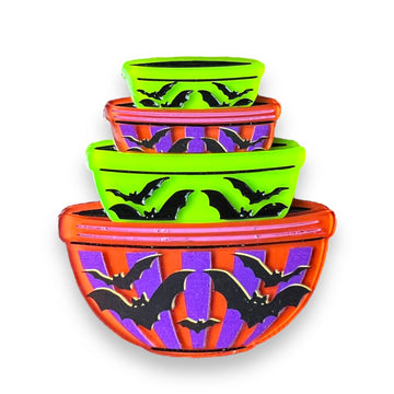 Menacing Mixers Halloween Bowls Brooch by Lipstick & Chrome