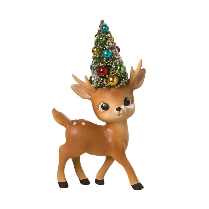 Merry & Bright Standing Reindeer by Bethany Lowe Designs