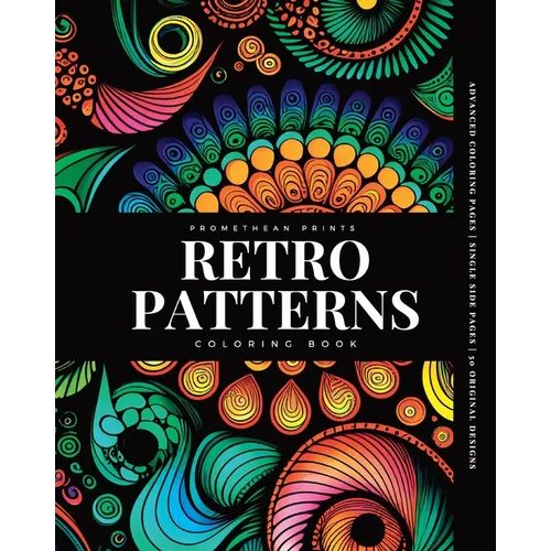 Retro Patterns (Coloring Book)