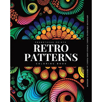 Retro Patterns (Coloring Book)