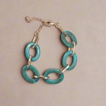 Golden Hour Oval Link Bracelet in Three Colors