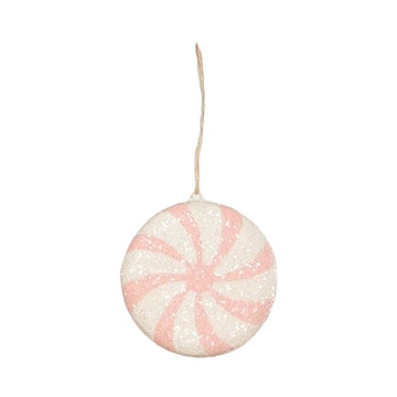 Pink Peppermint Ornament by Bethany Lowe Designs