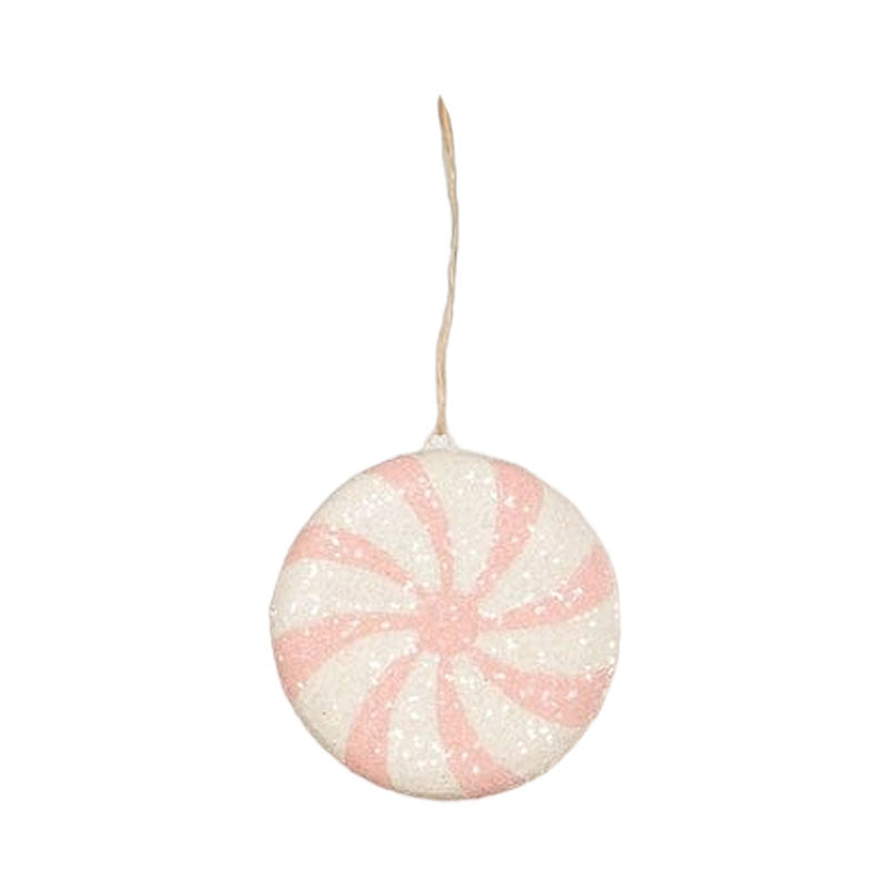 Pink Peppermint Ornament by Bethany Lowe Designs