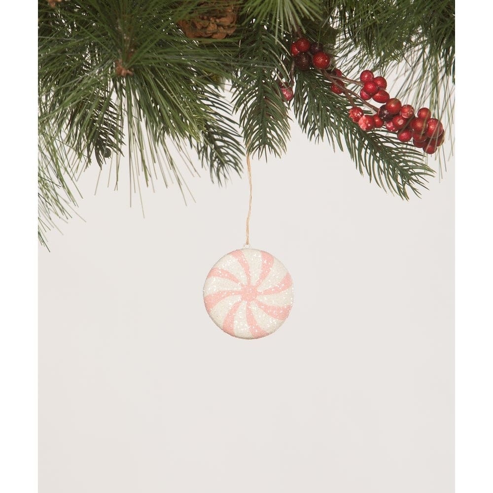 Pink Peppermint Ornament by Bethany Lowe Designs