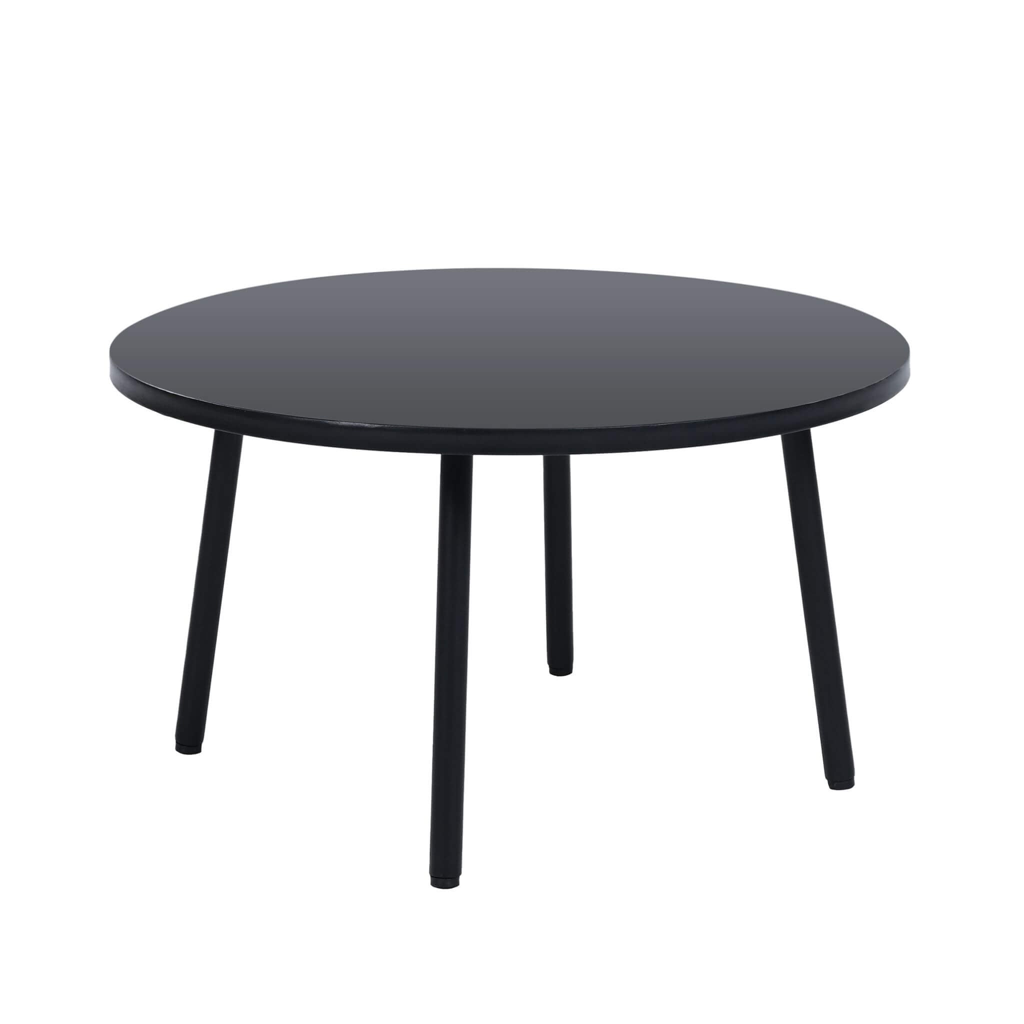 Premium Half- Moon 6-Person Curved All-Weather Outdoor Furniture Sofa Patio Set With Coffee Table And Cushions (SAK76332)