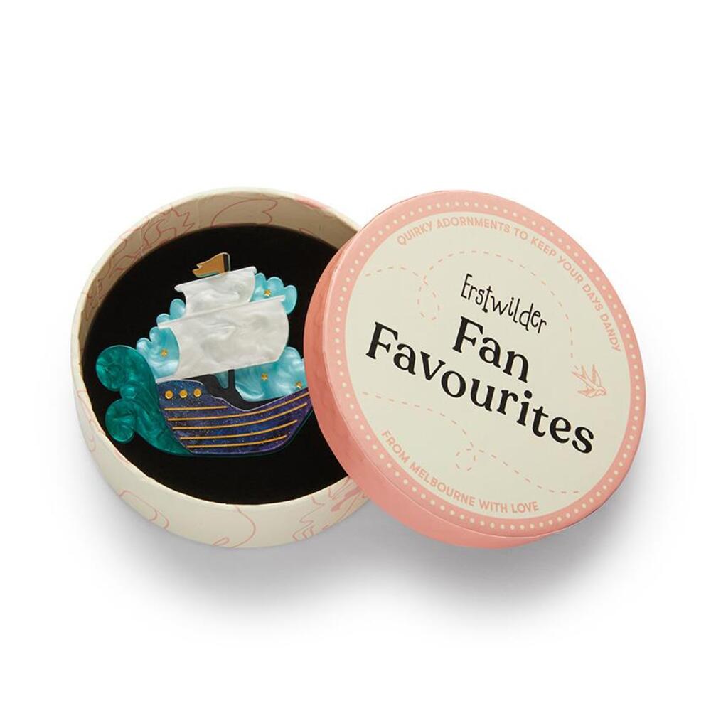 Seafarer Brooch by Erstwilder