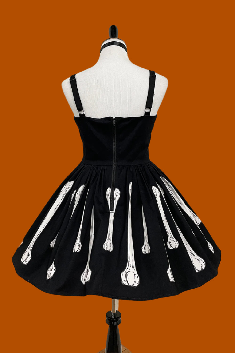 Skelly Skeleton Print Prudence Dress