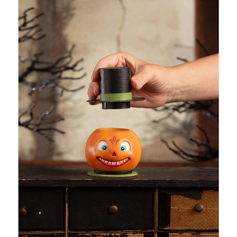 Smiling Pumpkin Container by Bethany Lowe Designs