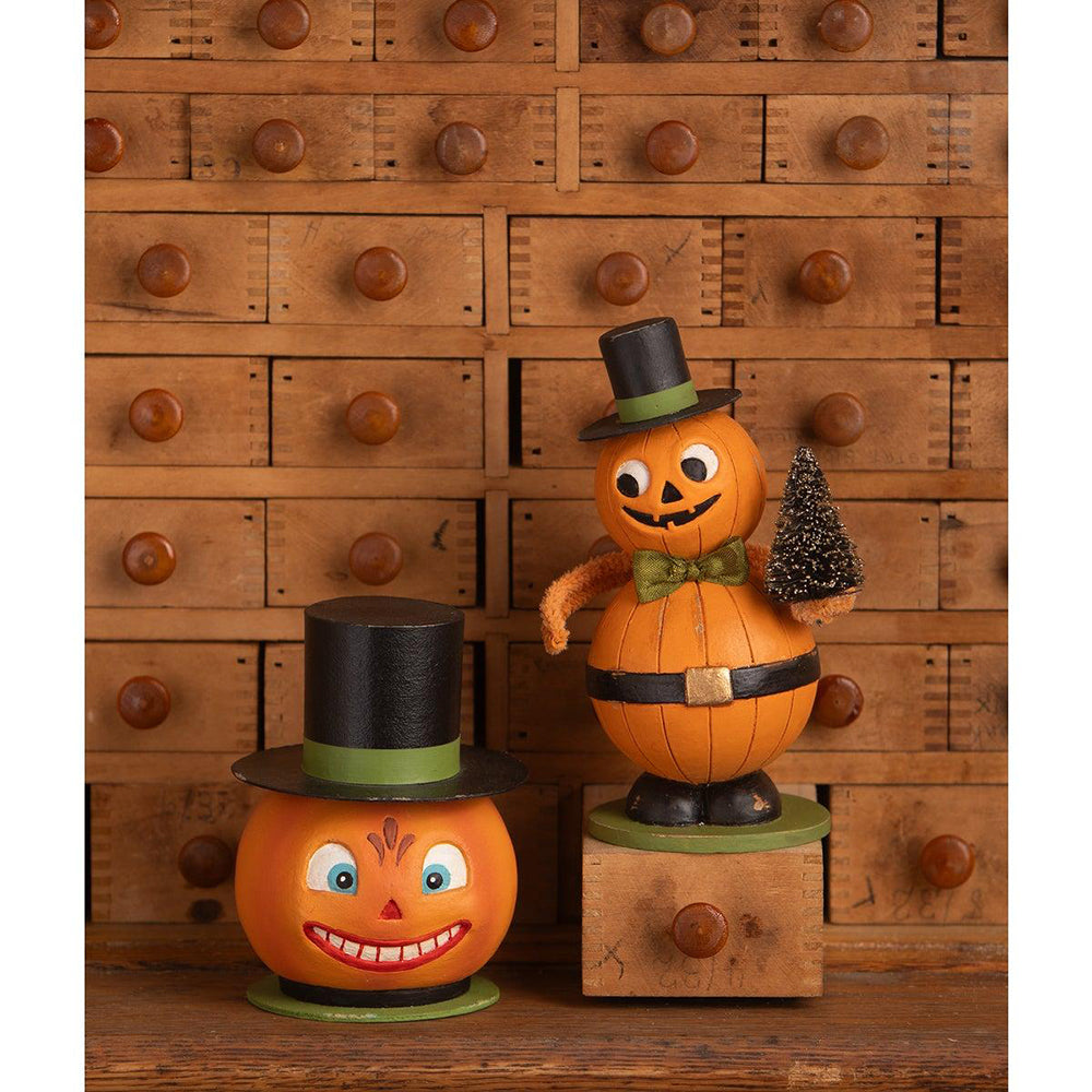 Smiling Pumpkin Container by Bethany Lowe Designs