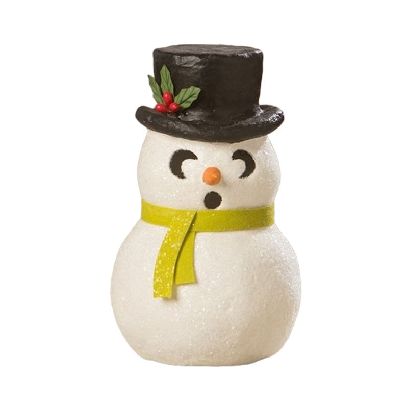 Snowman Luminary Surprised by Bethany Lowe Designs