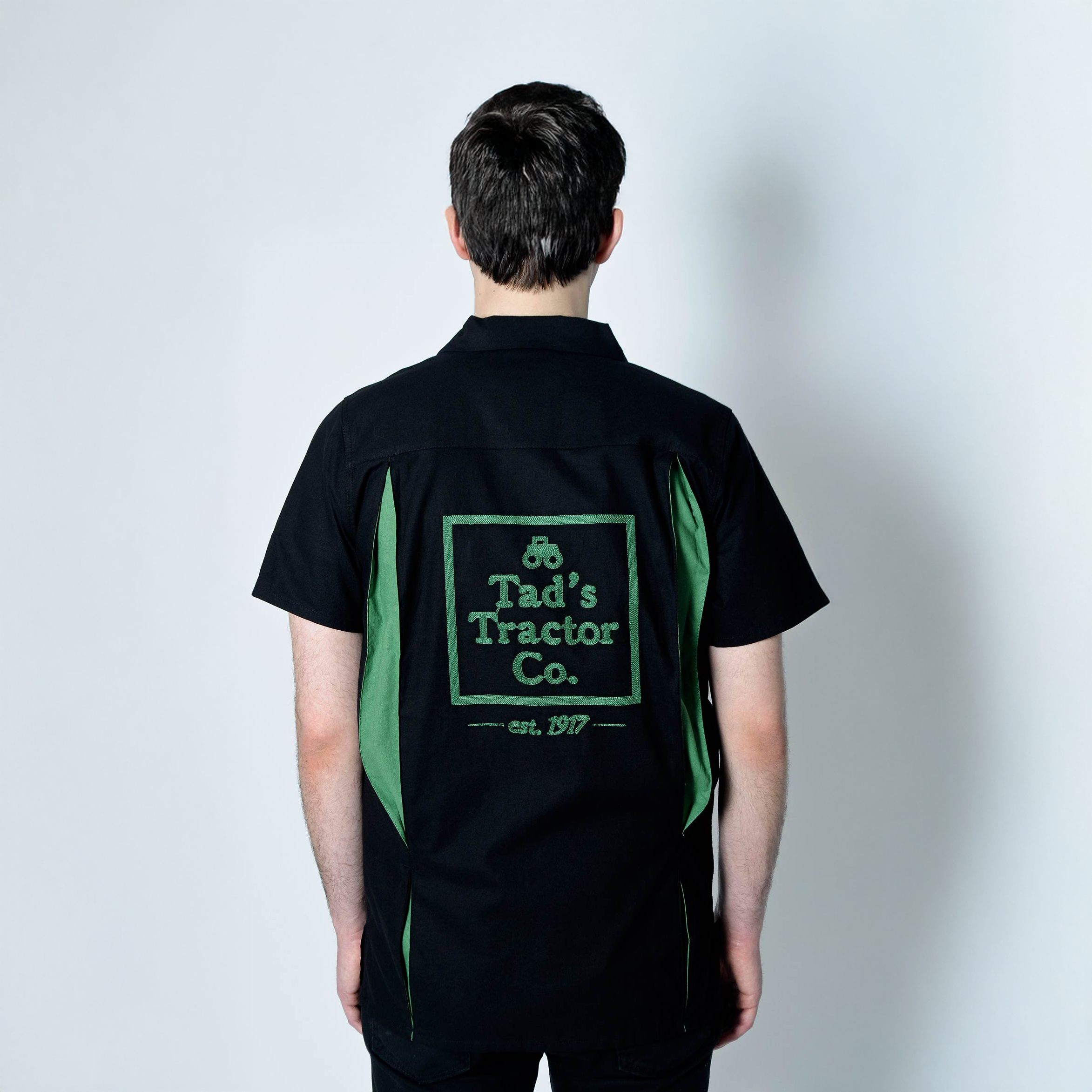 Tad's Diamond Men's Bowling Shirt