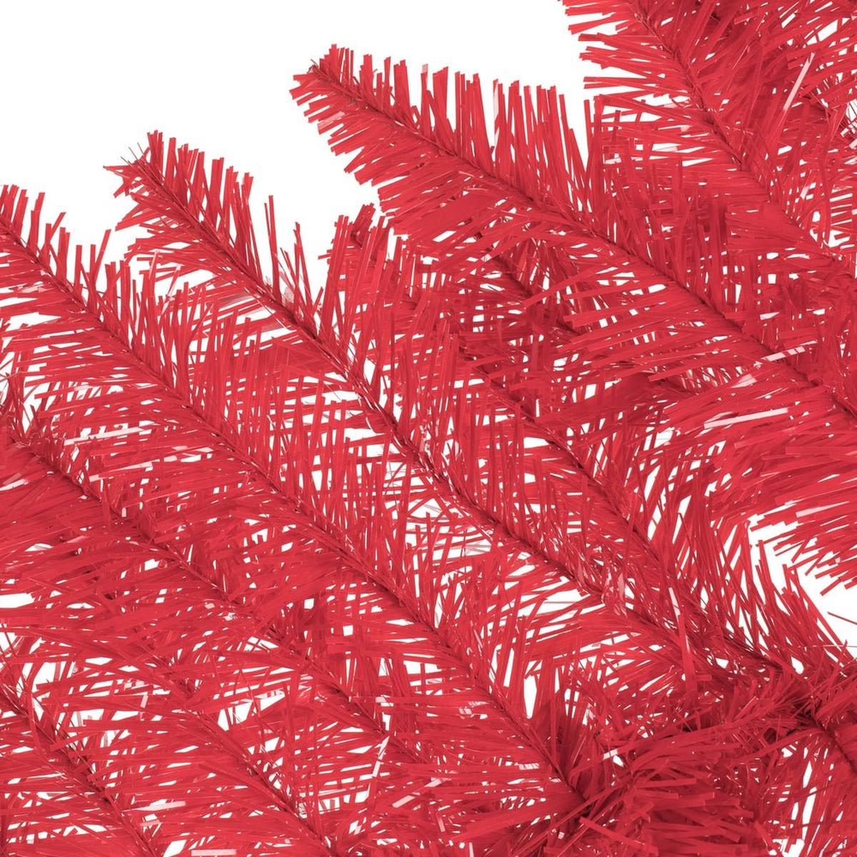 Vickerman 9' Red Fir Holiday Garland, Unlit