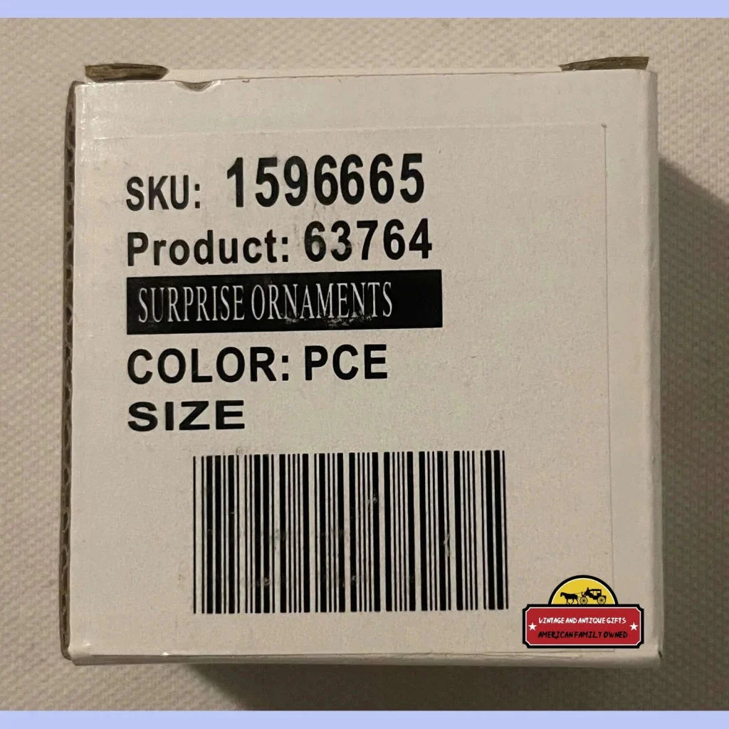 Groovy 1970s Porcelain Peace Sign Christmas Tree Ornaments