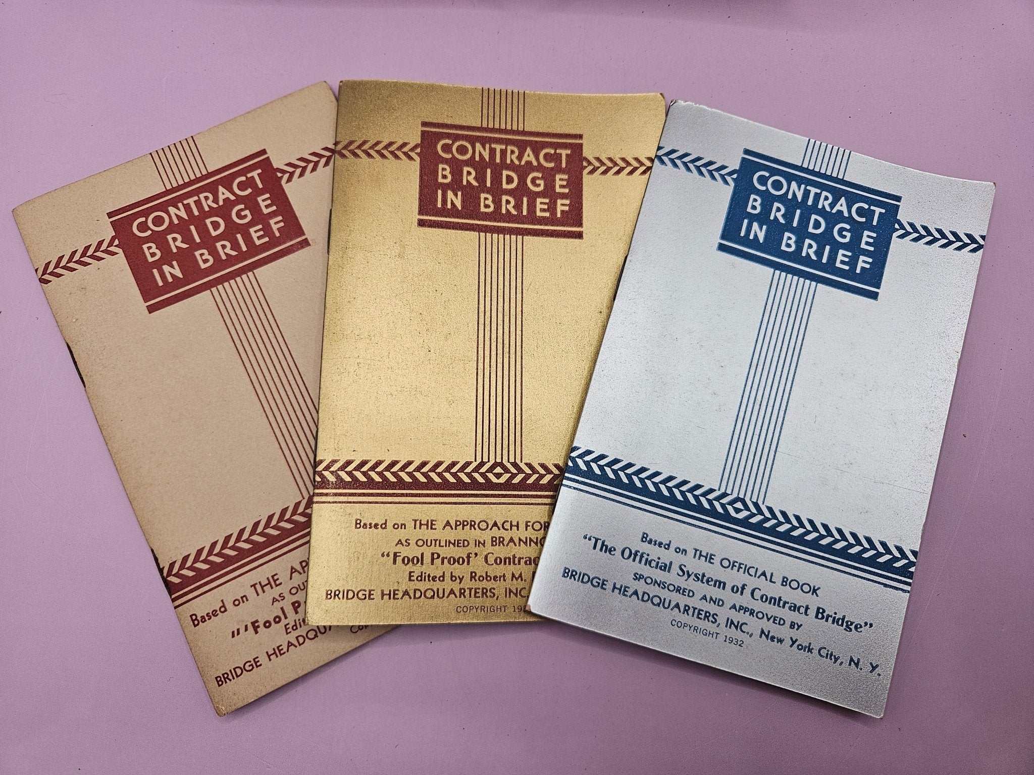 Vintage Bridge Set – 6" x 4"