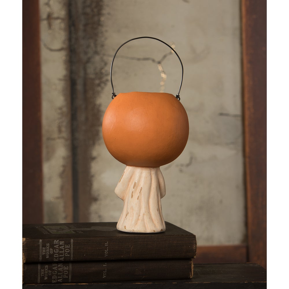 Vintage Scared Pumpkin Ghost by Bethany Lowe Designs