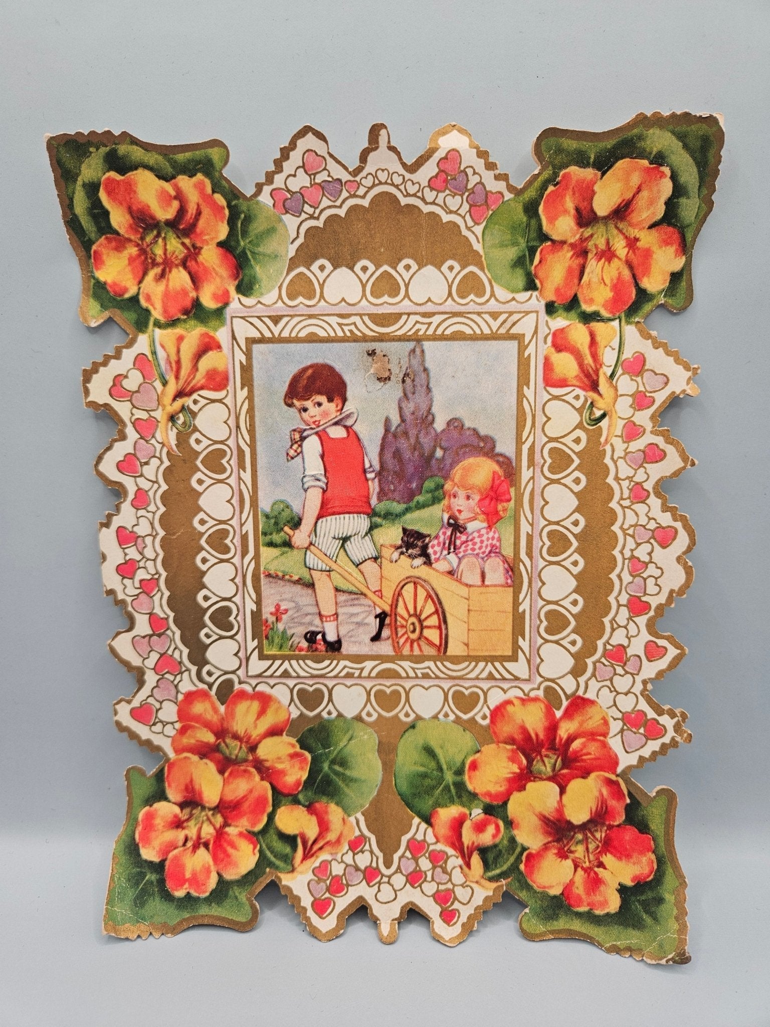 Vintage Valentine’s Day Cards – Perfect for Crafting, Scrapbooking, and Ephemera