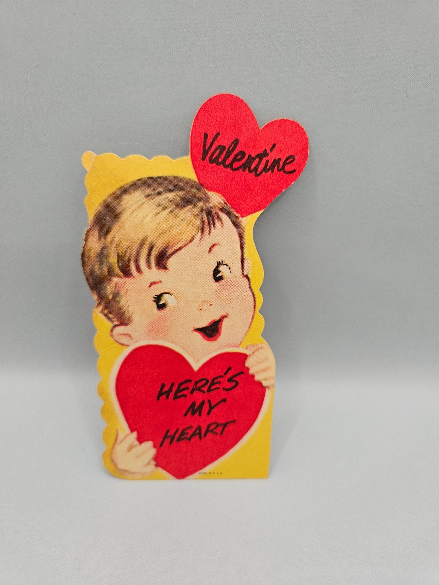 Vintage Valentine’s Day Cards – Perfect for Crafting, Scrapbooking, and Ephemera
