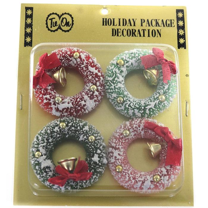 Vintage Wreath Package - Traditional Set/4